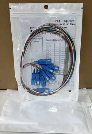 8-Port PLC Splitter Sc,Planar Lightwave Circuit Splitter 1x8