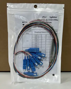 8-Port PLC Splitter Sc,Planar Lightwave Circuit Splitter 1x8