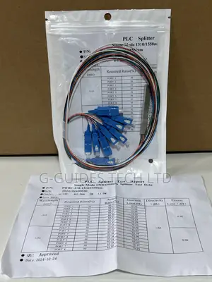 8-Port PLC Splitter Sc,Planar Lightwave Circuit Splitter 1x8