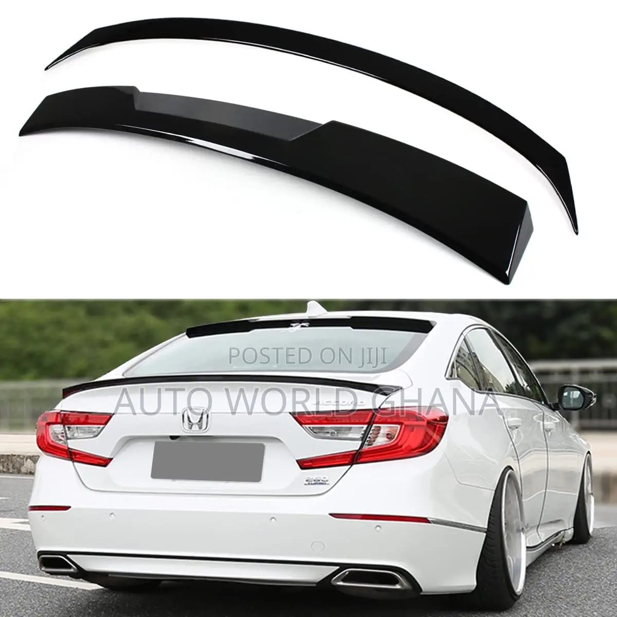Honda Accord 10th Gen  Rear Roof And Boot Spoiler 2018-2022