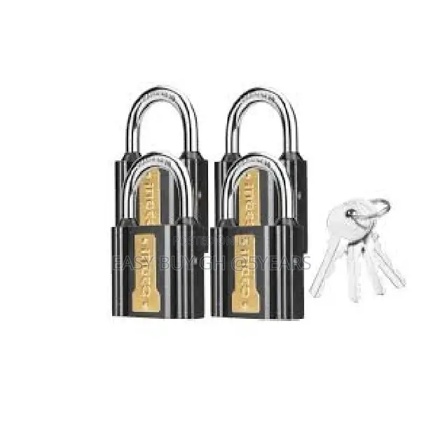4pcs Key-Alike Iron 
Padlock Set 38mm - 
C24