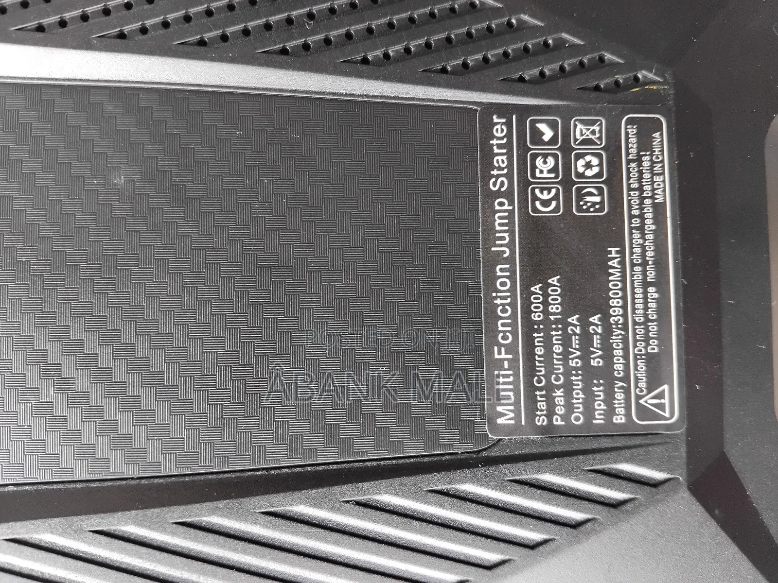 39800mah Car Jump Starter
