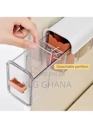 Wall Mounted Transparent Punch-Free Storage Box. Ghx4908