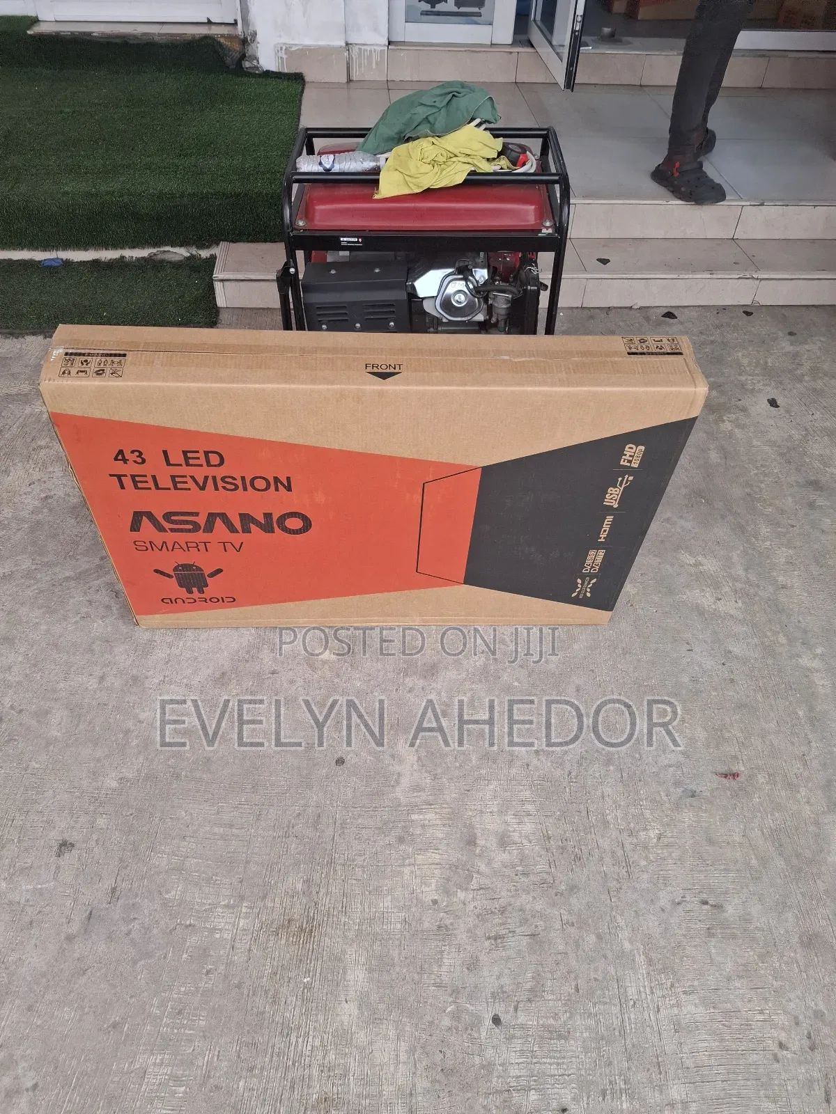 Sharp Picture Quality View of Asano 43inches Smart Android