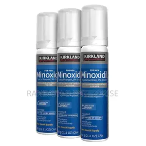 Kirkland Foam for Beard Baldness ( 3 Bottles)