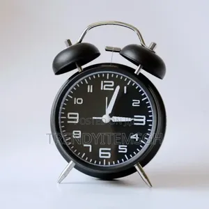 Twin Bell Loud Metal Alarm Clock