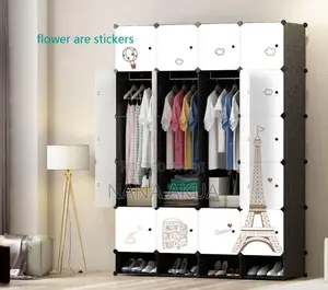 20 Cube Plastic Wardrobe
