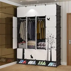 20 Cube Plastic Wardrobe