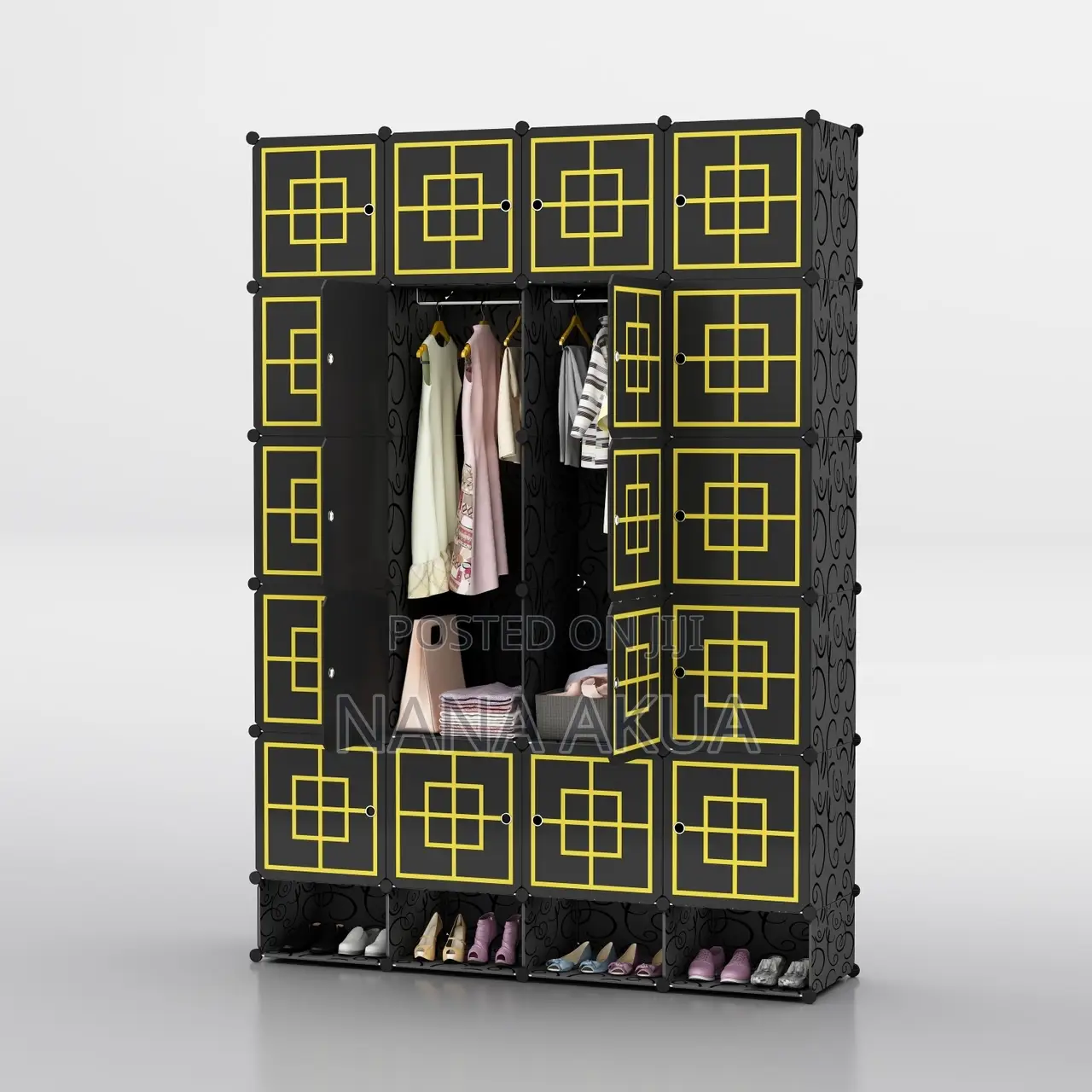 20 Cube Plastic Wardrobe