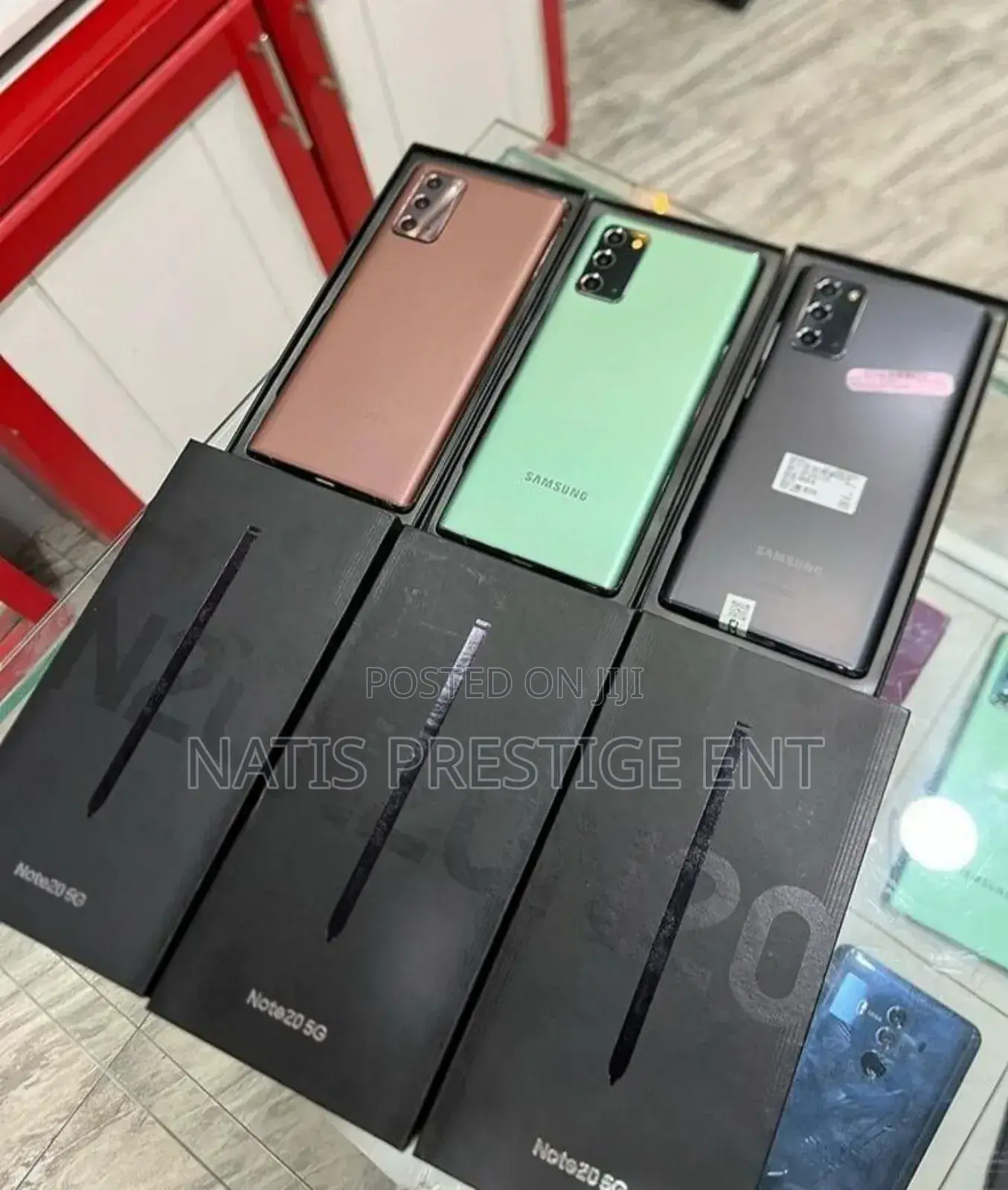 New Samsung Galaxy Note 20 256 GB Green