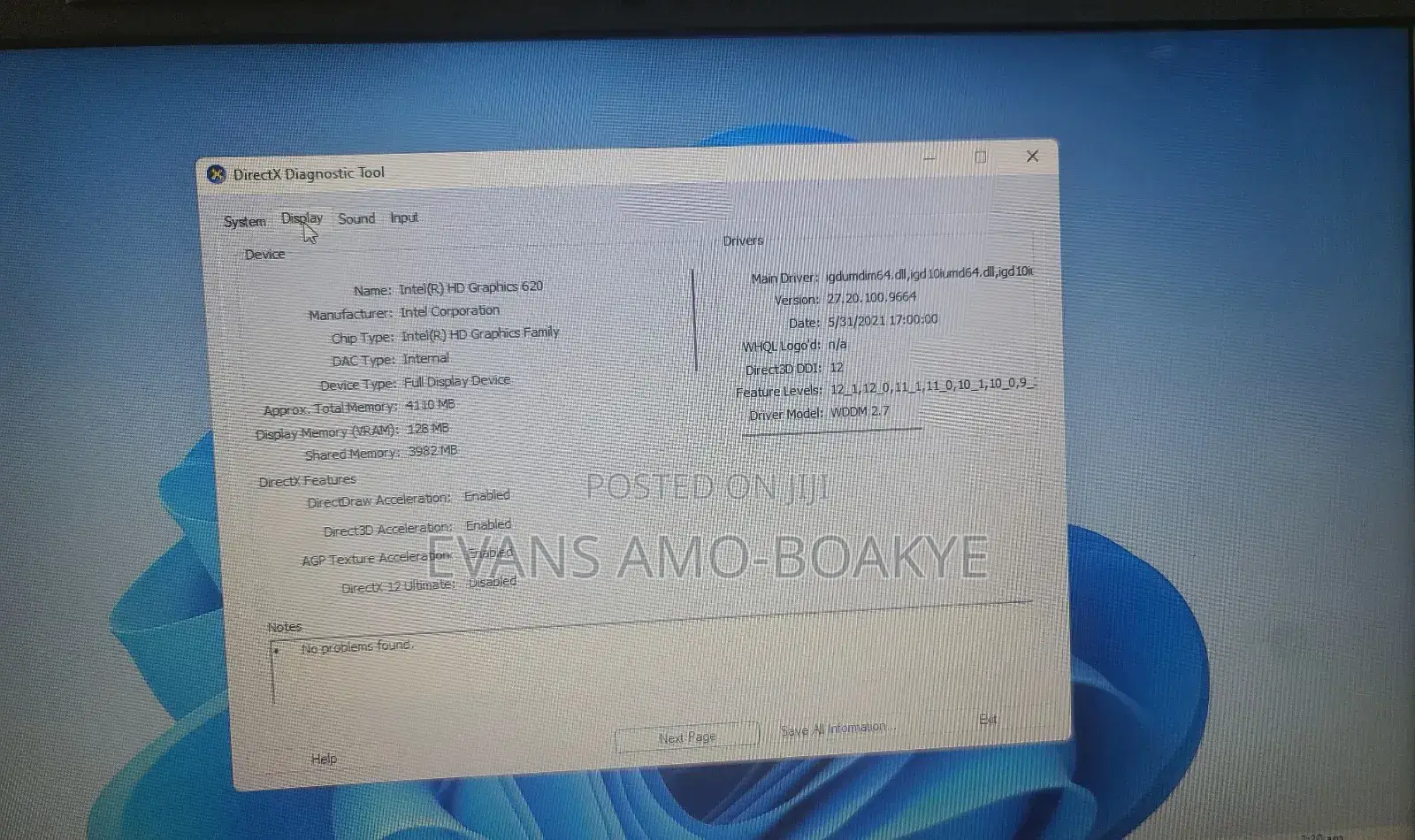 Laptop Dell Inspiron 15 8GB Intel Core I5 SSD 256GB