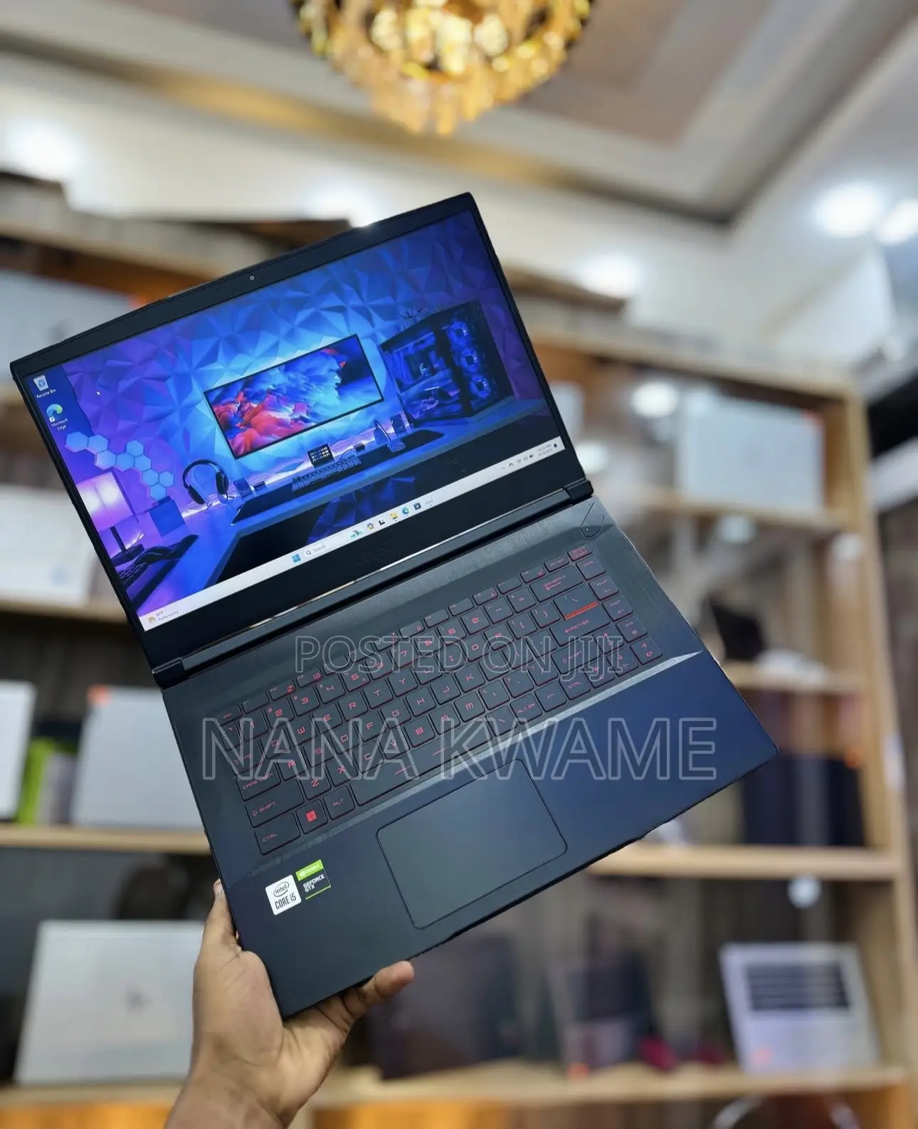 New Laptop MSI GF63 16GB Intel Core i5 SSD 512GB