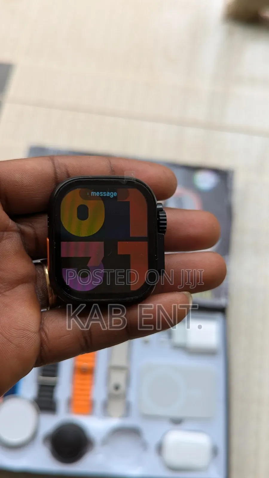 Smartwatch With Earbuds, Power Bank and More