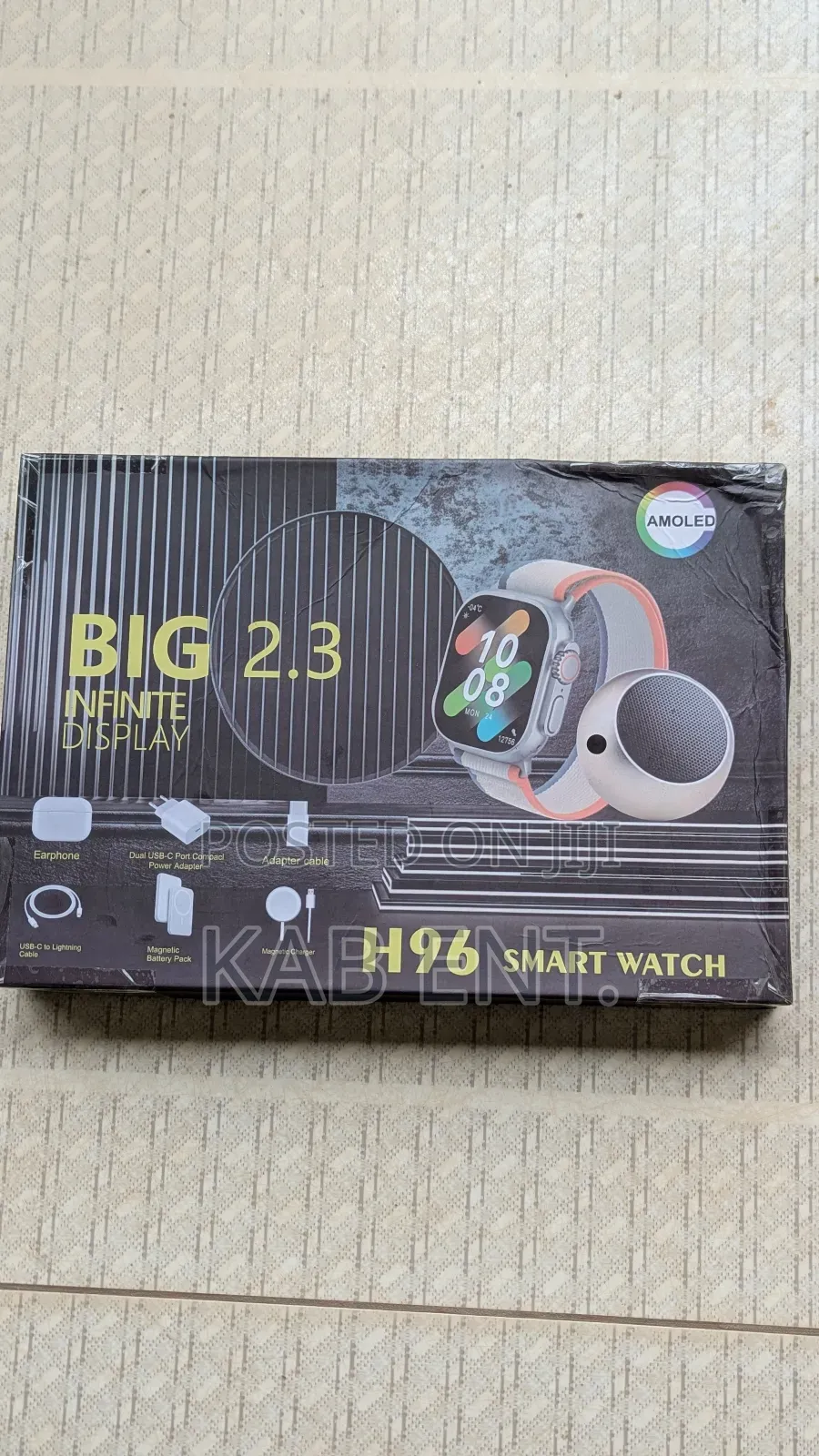 Smartwatch With Earbuds, Power Bank and More