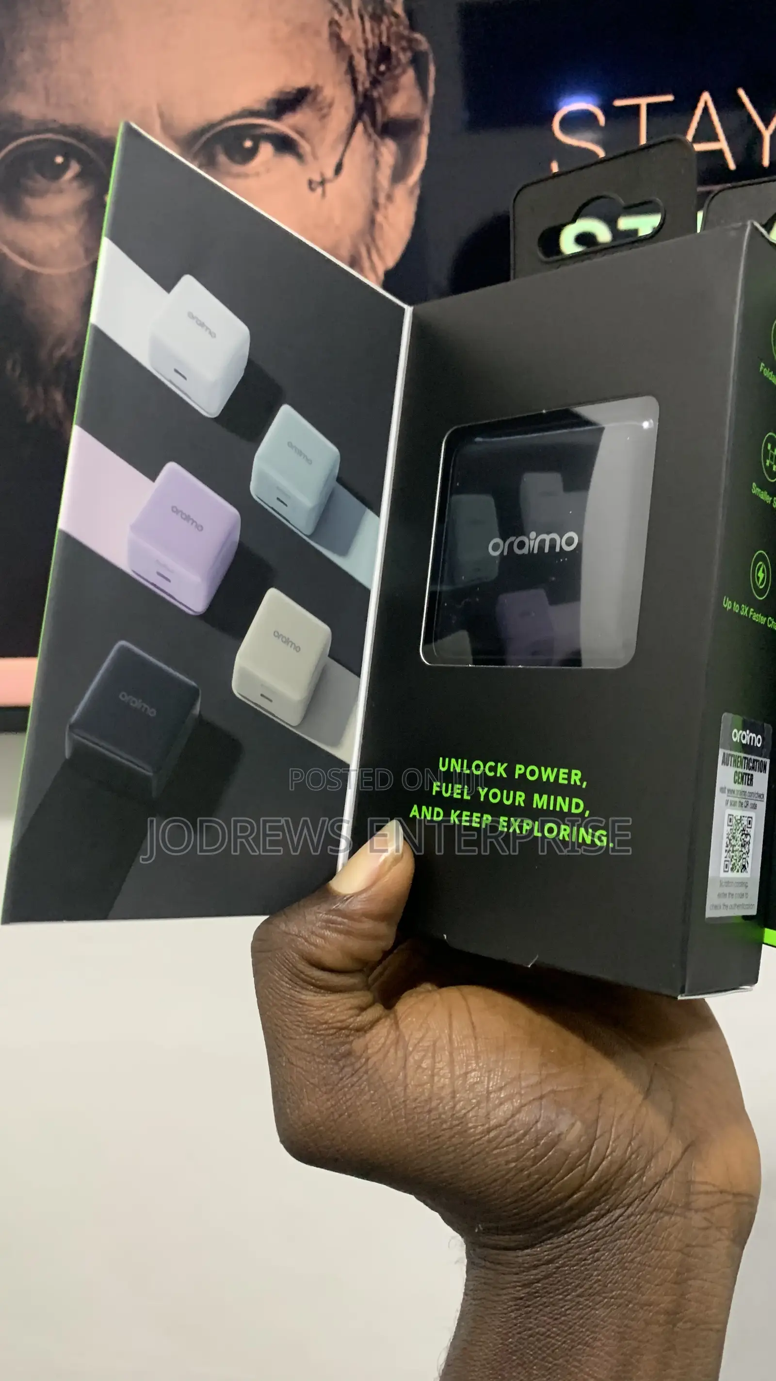 Oraimo Powercube 20 Chic 20w Gan Wall Charger Kit Type C-C