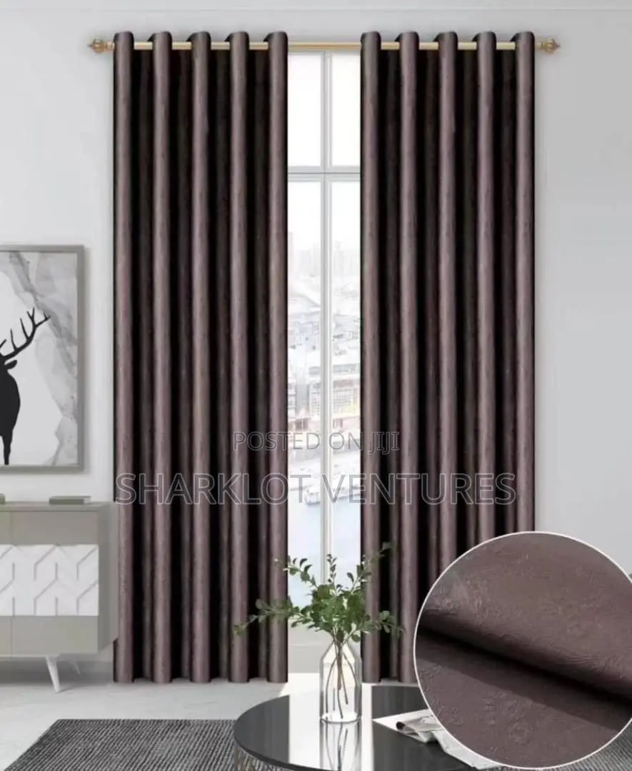 Plain Sunblock Curtains