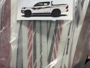 Toyota Hilux 2020 2021 2023 2024 Date Car Body Sticker Pair