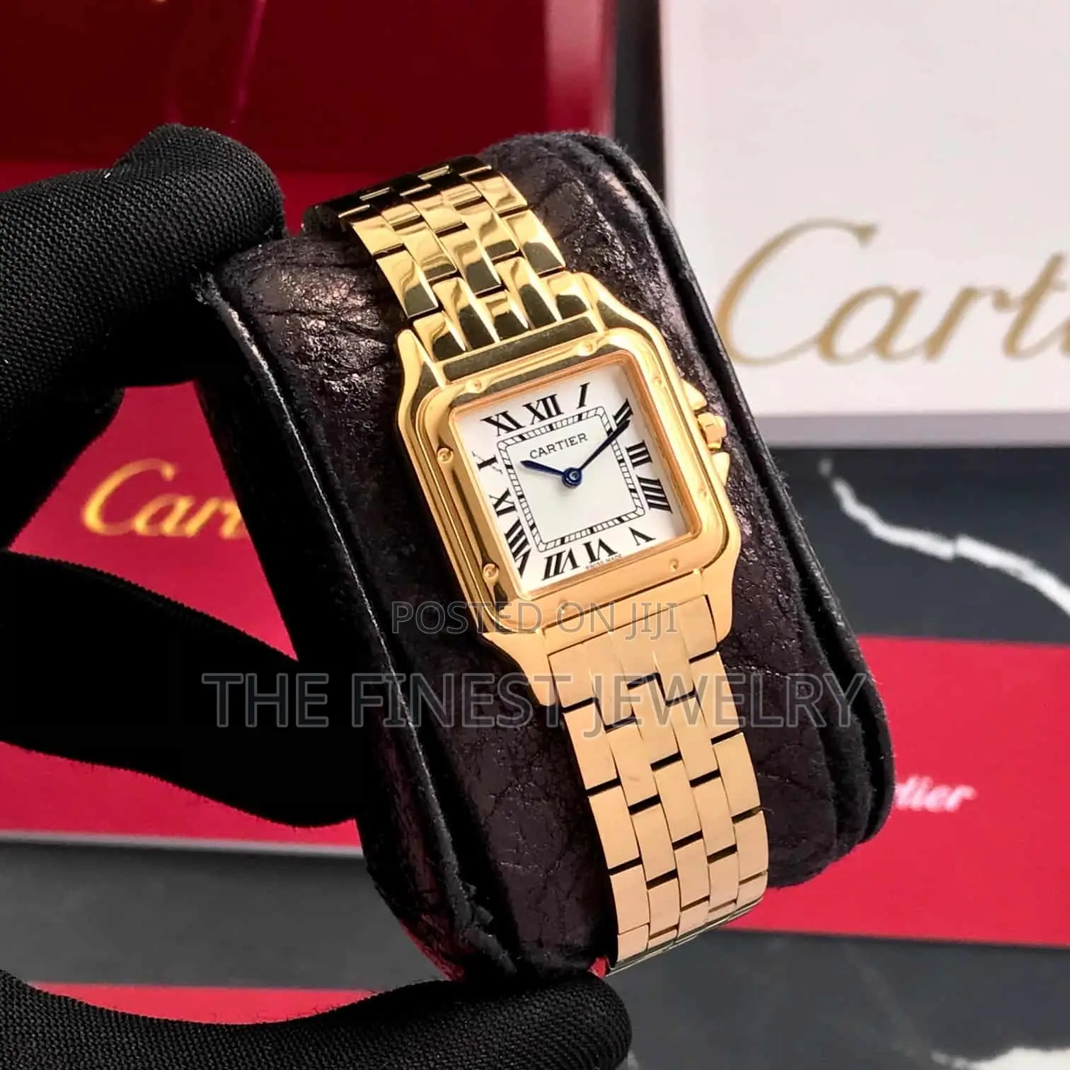 Cartier Panthere De Cartier Gold White Dial