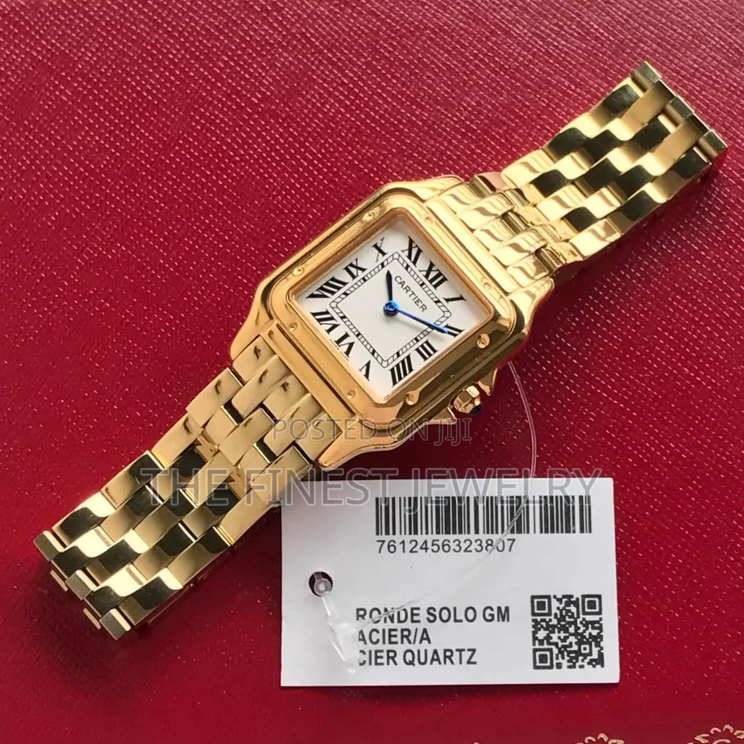Cartier Panthere De Cartier Gold White Dial