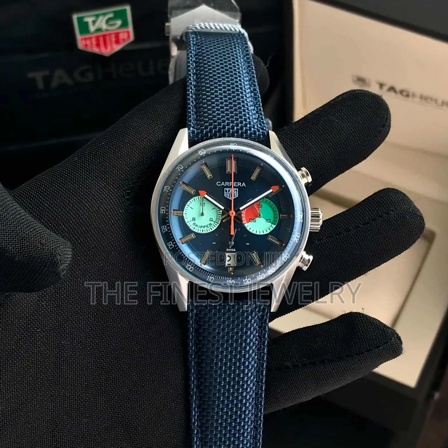 Tag Heuer Grand Carrera Skipper Stainless Steel for Men’S