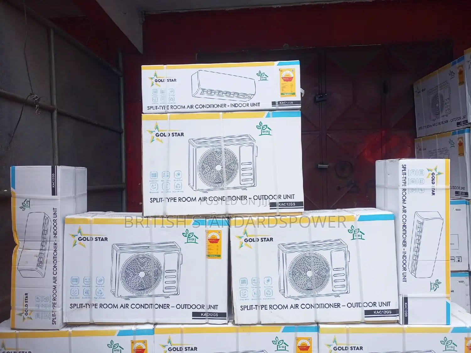 Attentive 1.5hp Gold Star Air Condition Split System 1.5hp