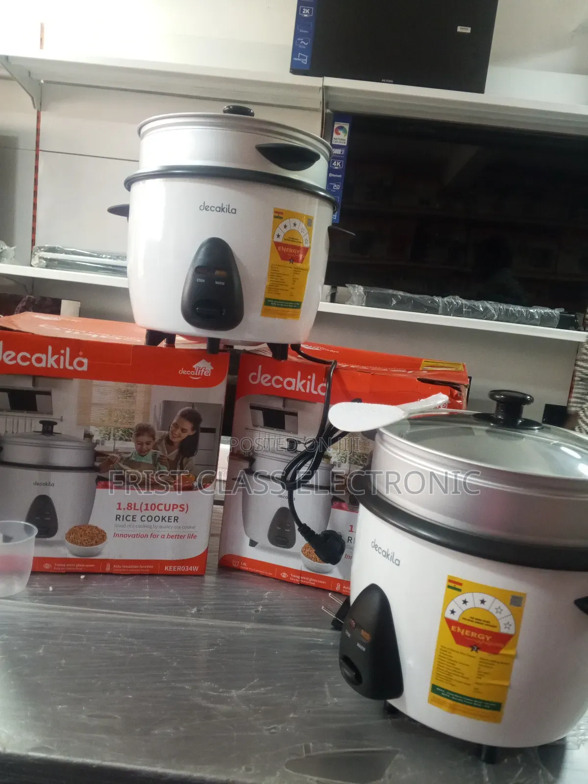 Good Rice Cooking by Quality Decakila 1.8l Rice Cooker