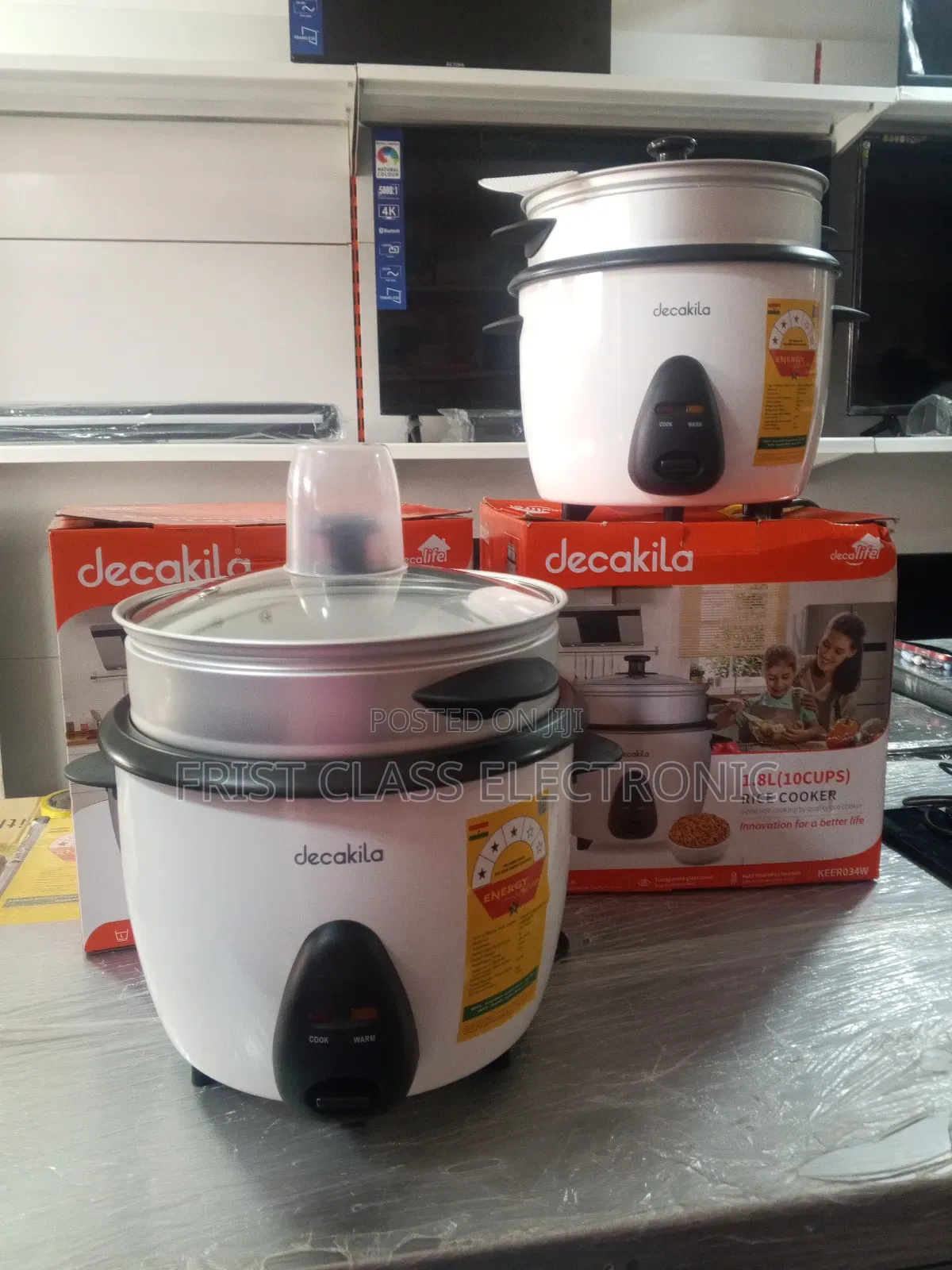 Decakila 1.8liters Rice Cooker Is Convenient and Easy to Use