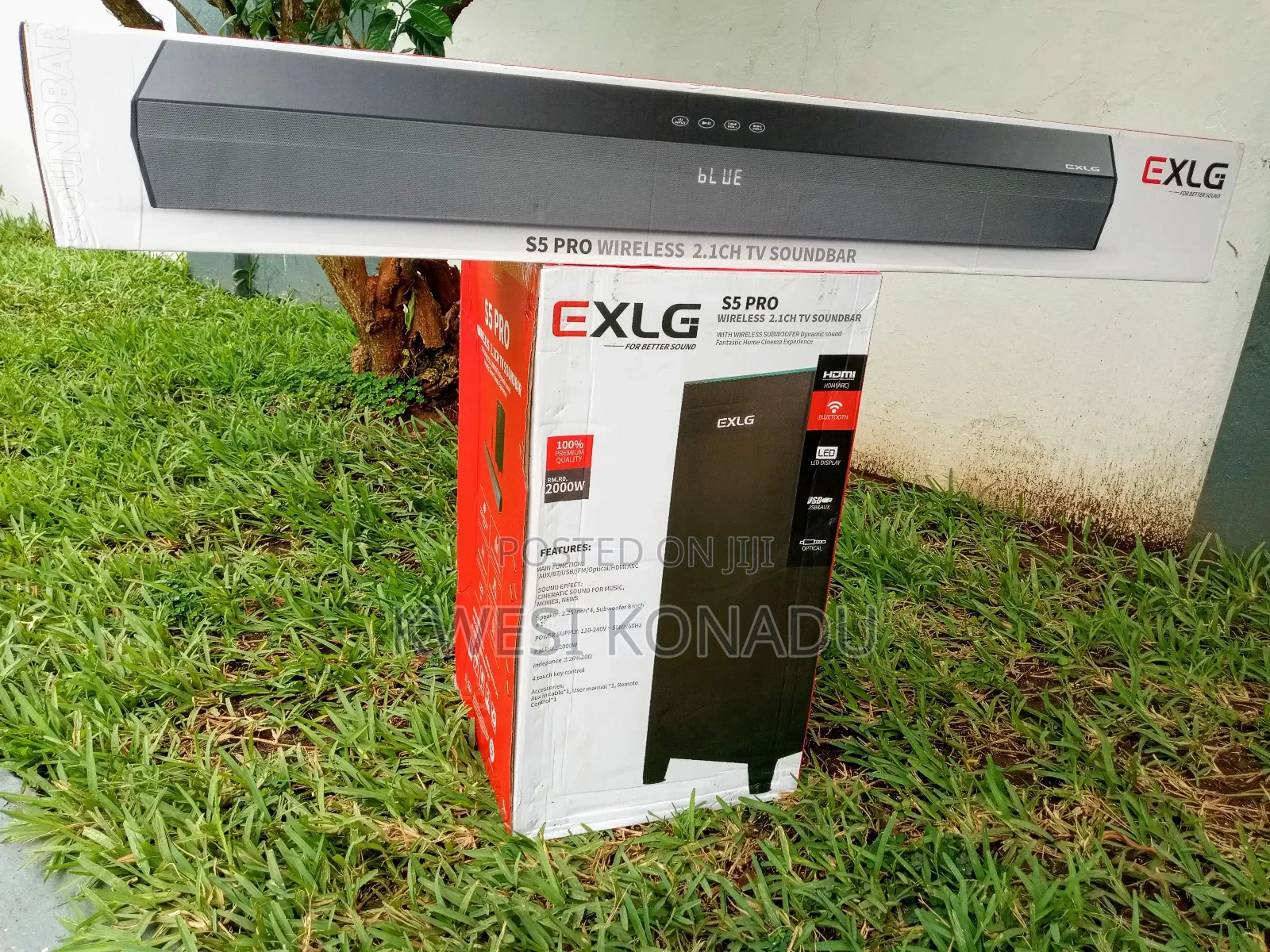 Deep Bass Exlg S5 Pro Wireless Tv Soundbar