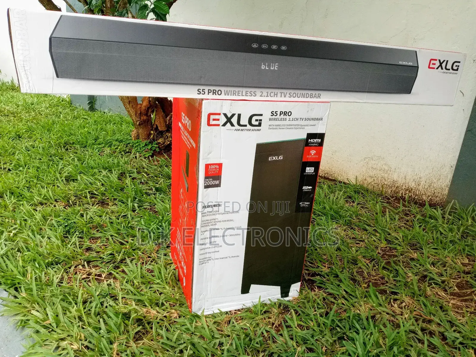Deep Bass Exlg S5 Pro Wireless Tv Soundbar