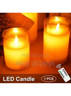 210mah 3v 3pcs Set Moving Flame Imitation Candle.