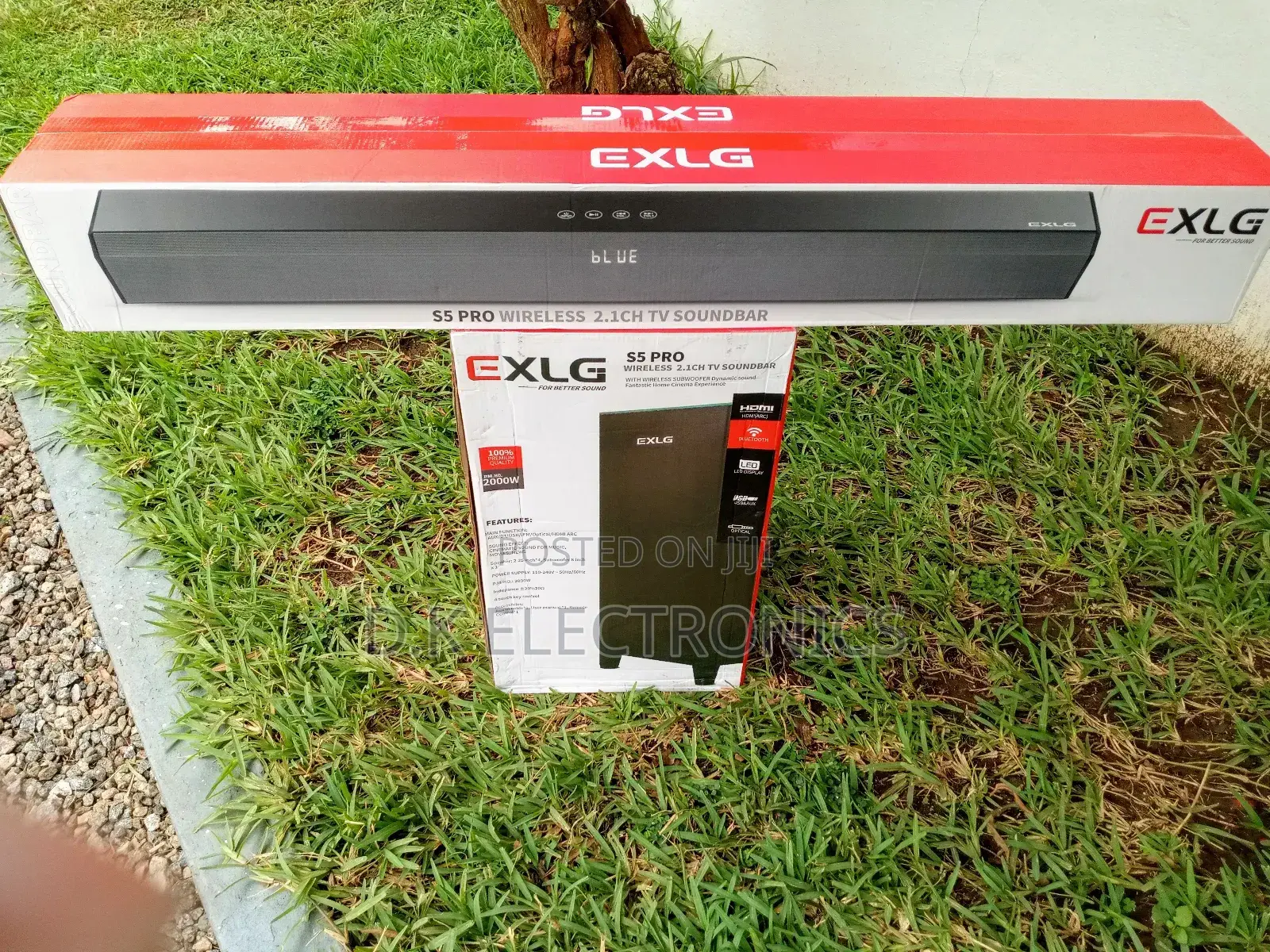 Deep Bass Exlg S5 Pro Wireless Tv Soundbar