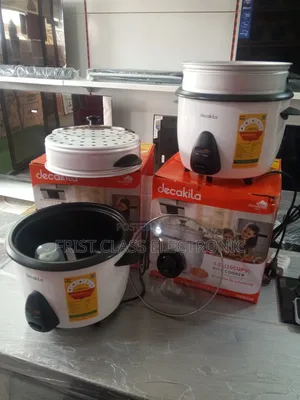 Decakila 1.8l Rice Cooker Has Transparent Glass Cover