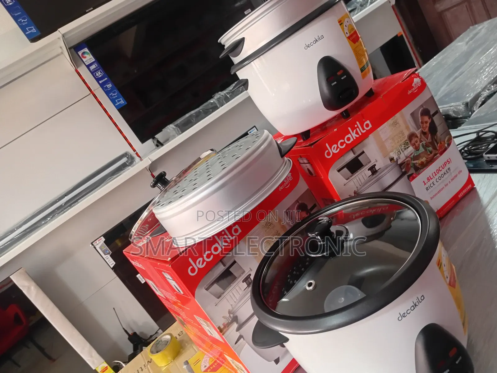 Say Goodbye to Overcooked Rice With Decakila Rice Cooker 1.8