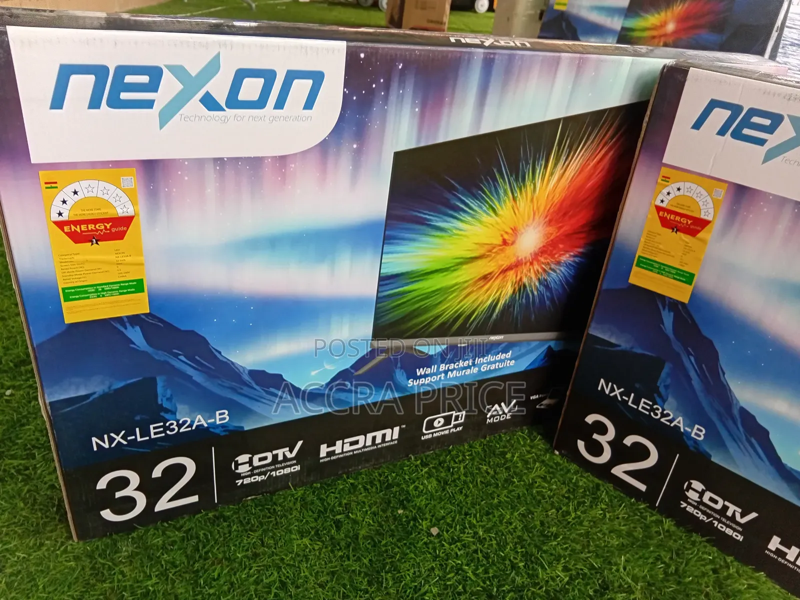Crystal Clear Viewing Nexon 32inches Digital Television
