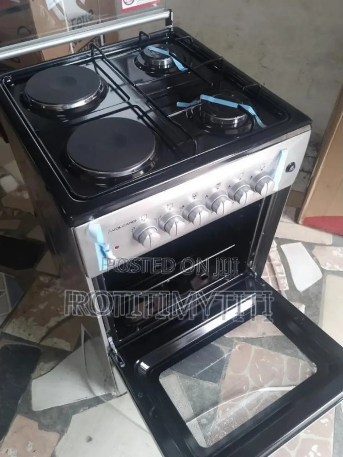 Best Cooker Volcano 50x50 2 Gas 2 Electric Very Powerful