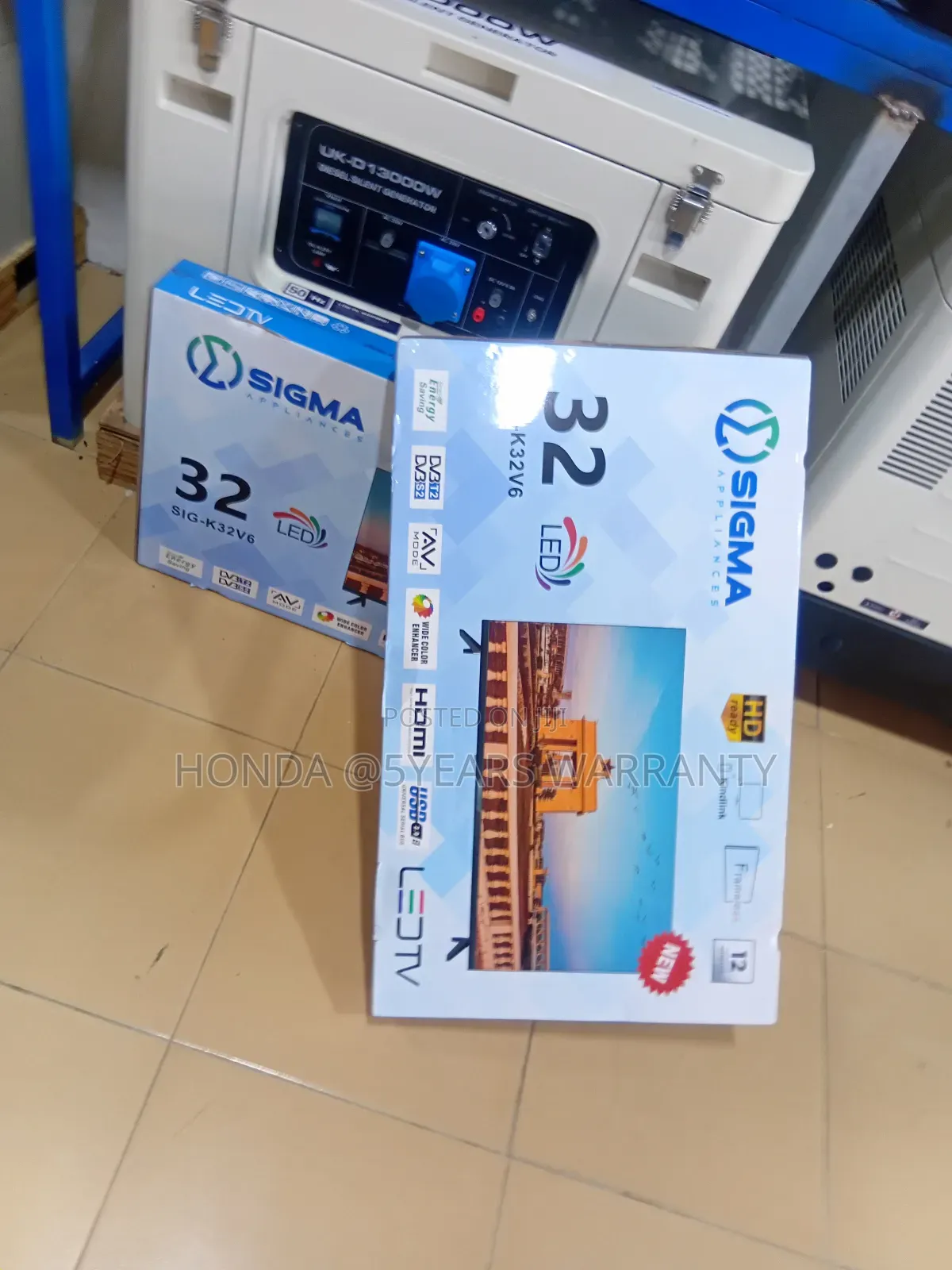Wide Colour Enhancer Sigma 32inches Digital Television