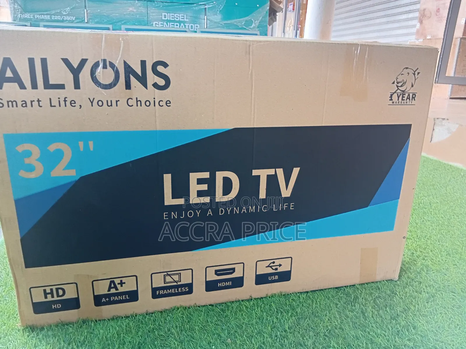 Vibrant Led Display 32inches Ailyons Television