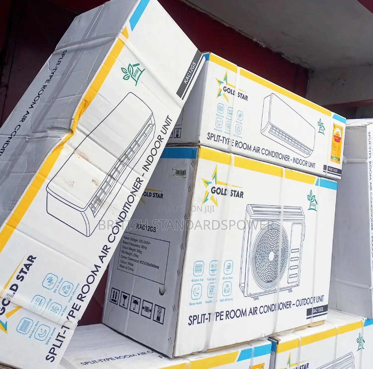Benevolent Gold Star Air Condition 1.5hp Energy System Set