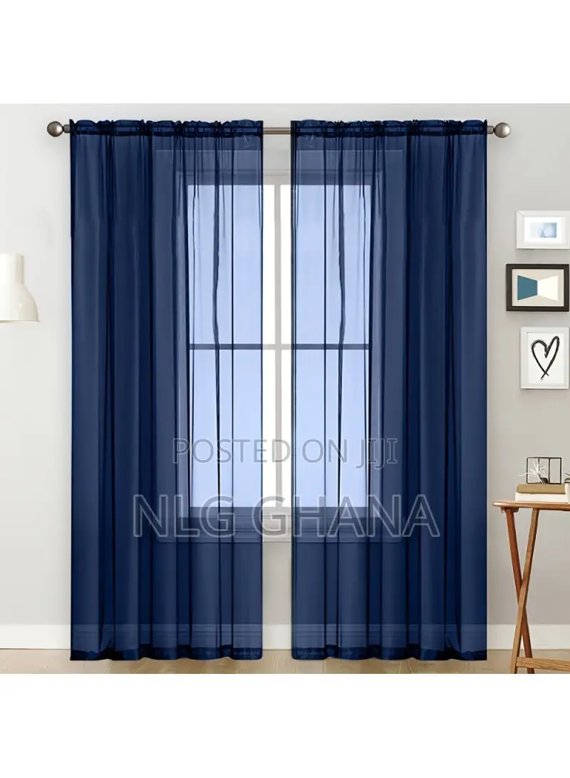 1pc 39.4x51.2inch Solid Color Semi Sheer. Tvx27966