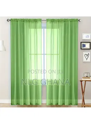 1pc 39.4x51.2inch Solid Color Semi Sheer. Tvx27966
