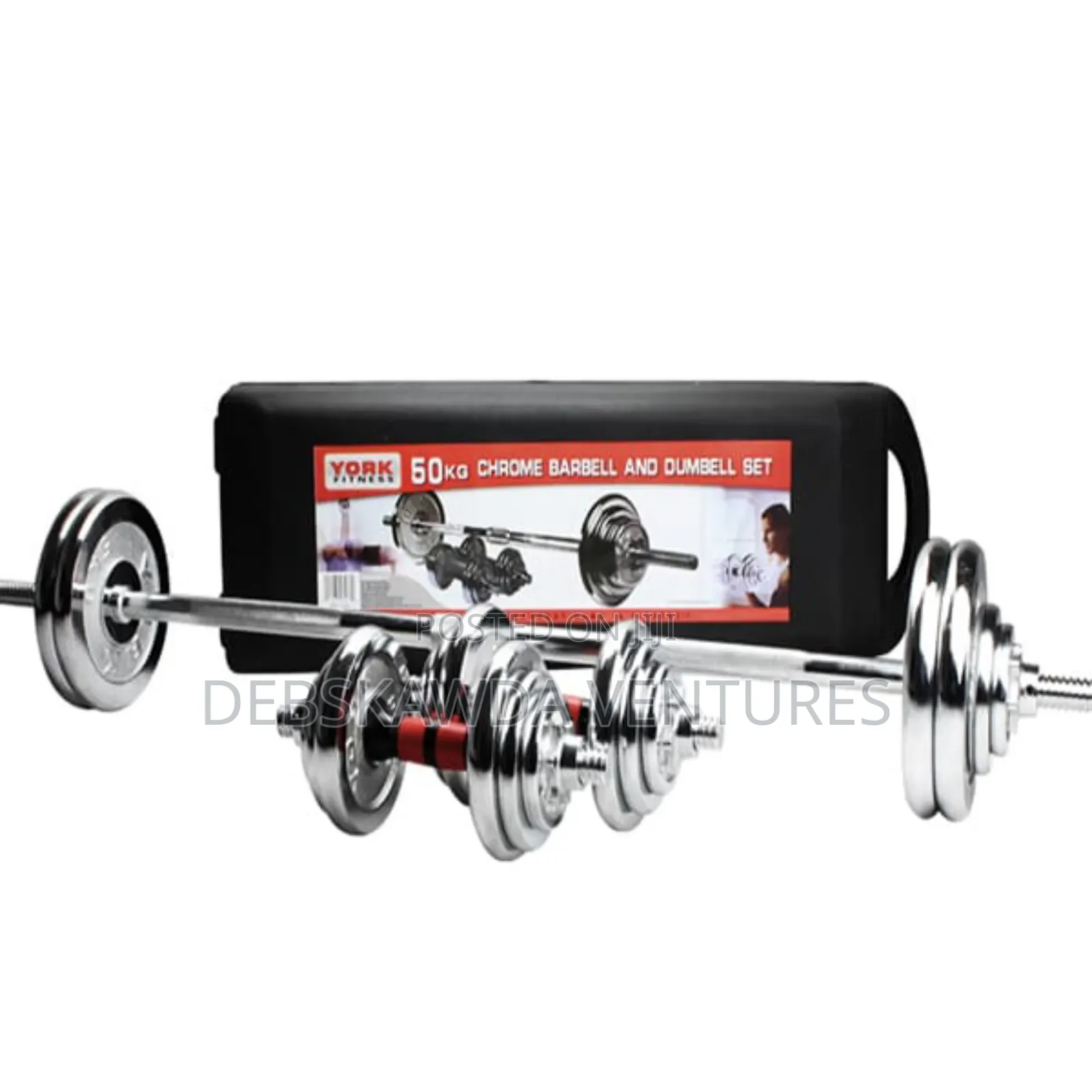 York 50kg Dumbbells Weight