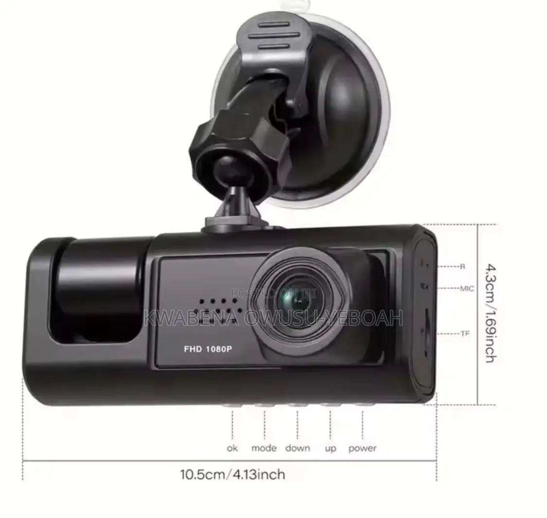 2 Channel Car Dash Cam