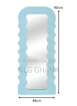 43.3x18.5inch Long Wavy Cloud Mirror. Ghx5640