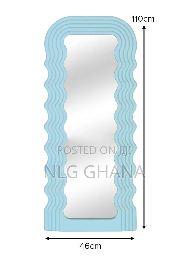 43.3x18.5inch Long Wavy Cloud Mirror. Ghx5640