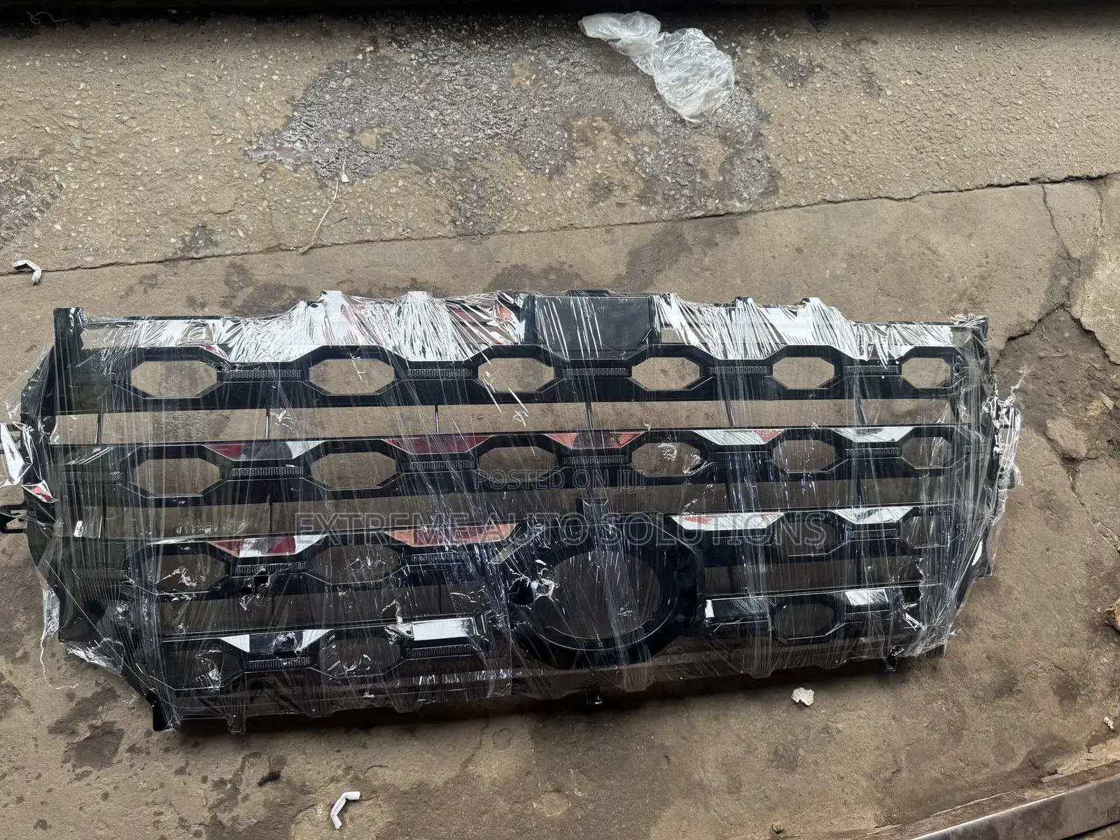 Front Bumper Grille Black Trim For 2022-2024 Toyota Tundra