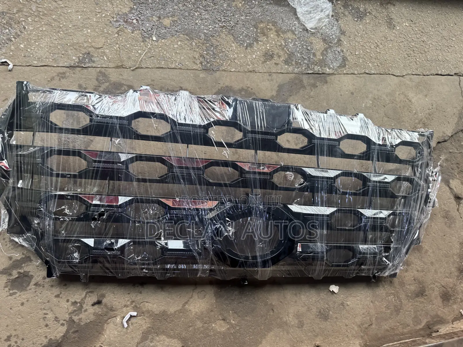 Front Bumper Grille Black Trim For 2022-2024 Toyota Tundra
