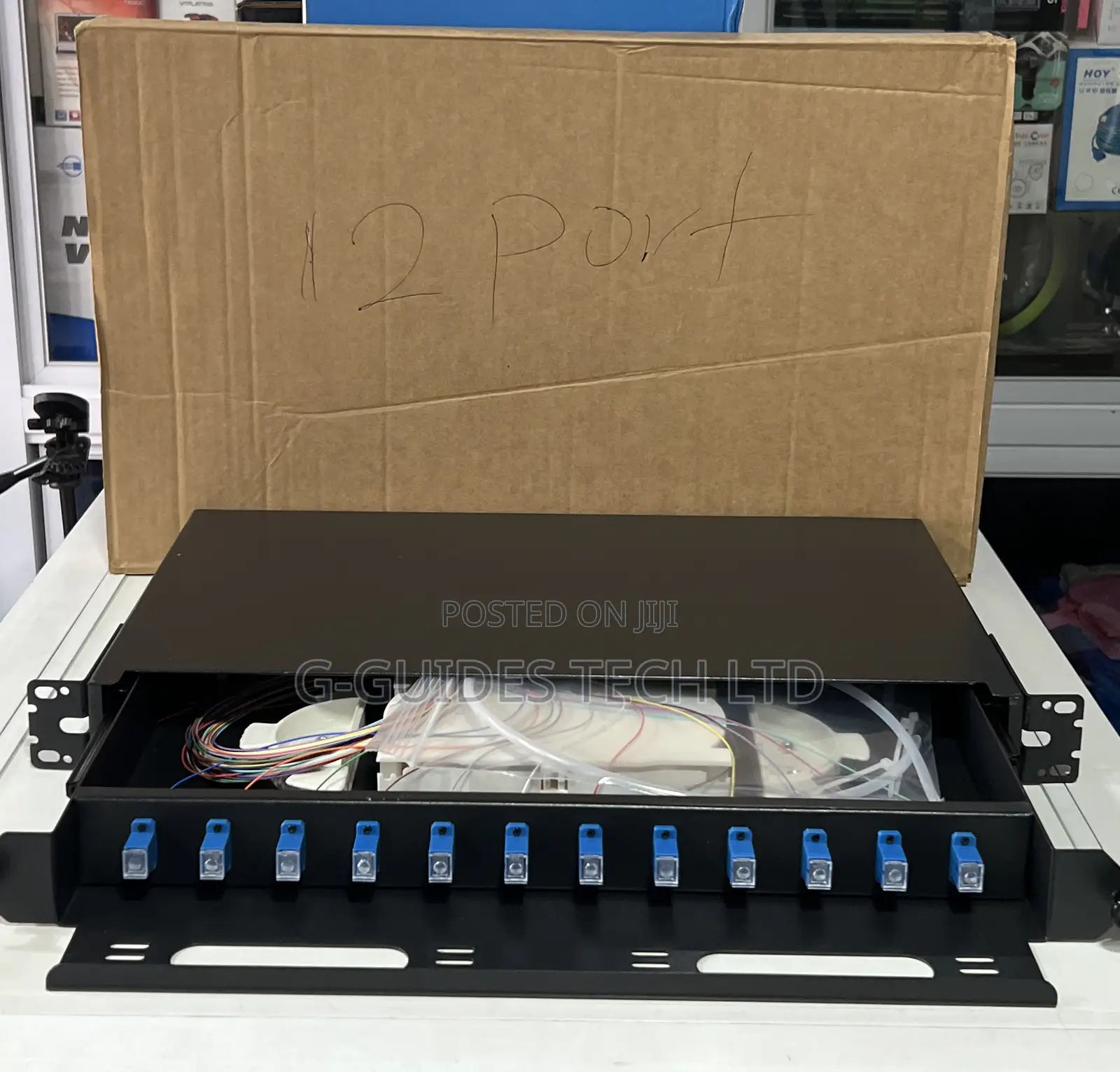 12-Port Fiber Odf With Sc Connector,12port Fiber Patch Panel