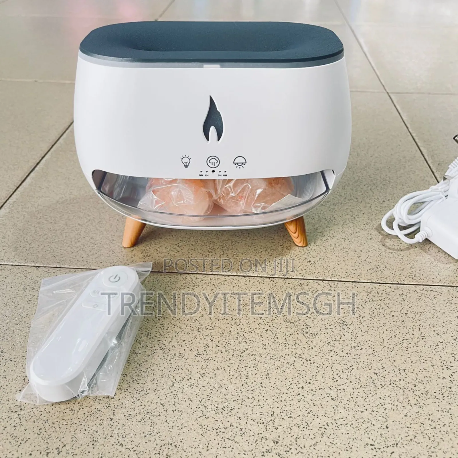 Colour Flame Led Humidifier Aroma Diffuser With Remote