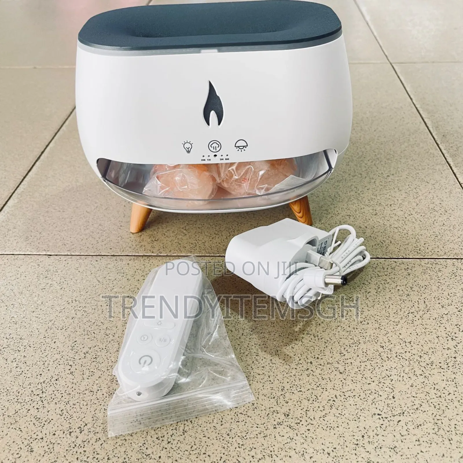 Colour Flame Led Humidifier Aroma Diffuser With Remote