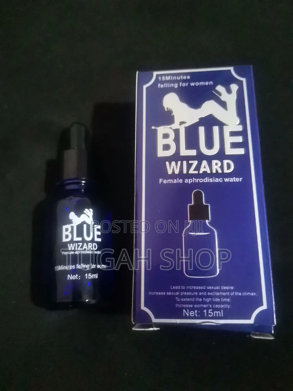 Blue Wizard Women Drops Spanish Fly Liquid Enhancer